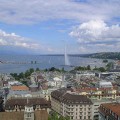 Vista di Ginevra, in Svizzera.