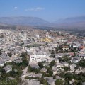 Veduta di Gjirokaster, in Albania.