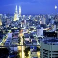 Kuala Lumpur, capitale della Malesia.