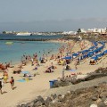 Spiaggia a Lanzarote