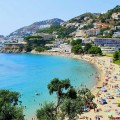 Spiaggia in Costa Brava, Spagna