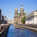 Veduta di San Pietroburgo, in Russia.