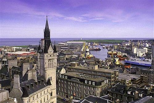 Aberdeen in Scozia.