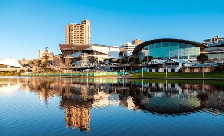 Un'immagine di Adelaide, la capitale dell'Australia Meridionale.