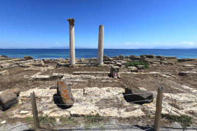 Area archeologica di Tharros in Sardegna.