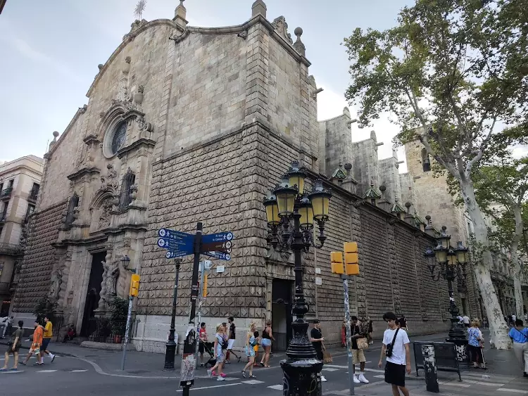 La chiesa di Betlem sulla Rambla dels Estudis a Barcellona.