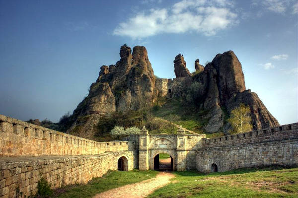 La fortezza e le rocce di Belogradchik.