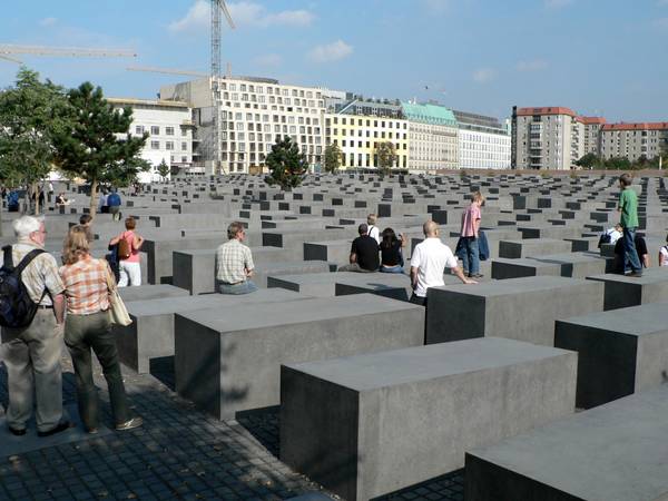 Memoriale dell'Olocausto o della Shoah a Berlino.