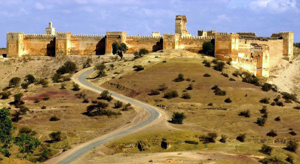 La kasbah di Boulaouane, in Marocco.