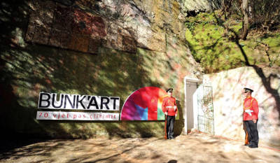 Bunkart, il bunker comunista che ospita un museo e gallerie d'arte contemporanea.