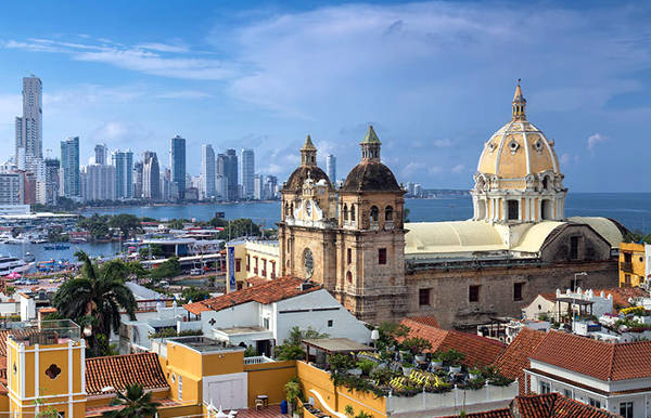 Cartagena de Indias in Colombia.