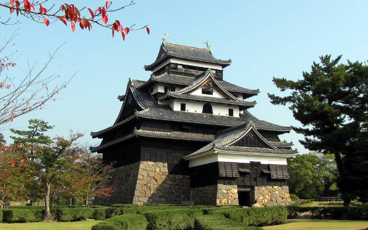 Lo splendido castello giapponese di Matsue.