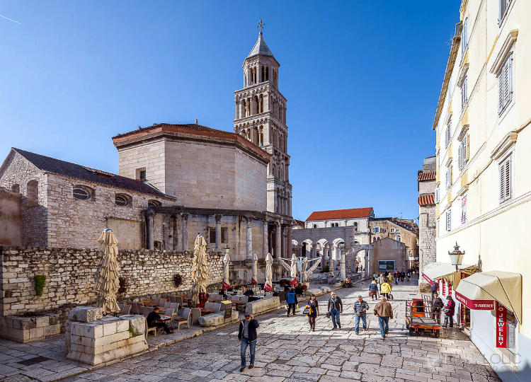 Cattedrale di San Doimo a Spalato.