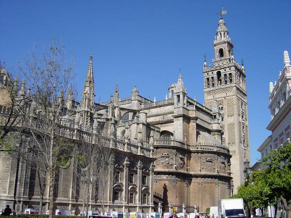 La cattedrale di Siviglia.