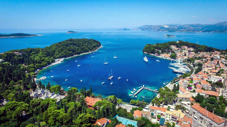 baia di Cavtat, Dubrovnik.