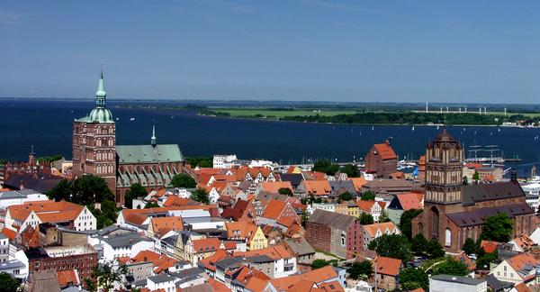Centro storico di Stralsund.