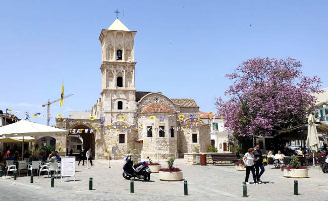 La bellissima e famosa chiesa greco-ortodossa di San Lazzaro a Larnaca.