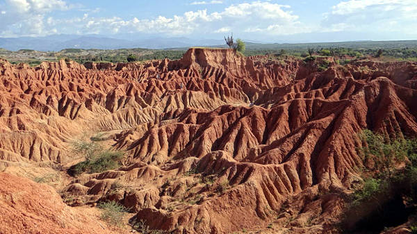 Il particolare deserto di Tatacoa in Colombia.