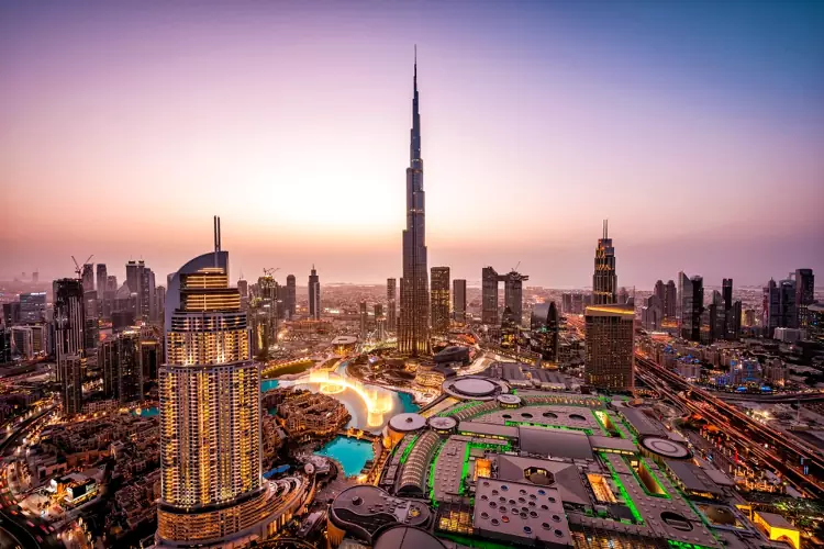 Dubai, negli Emirati Arabi.
