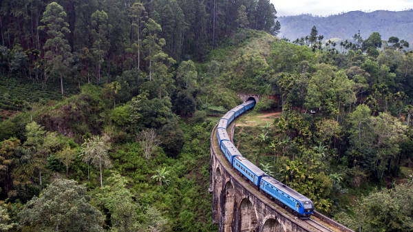 Il viaggio in treno fino a Ella, in Sri Lanka.