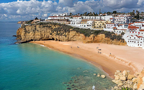 Faro in Algarve, portogallo.