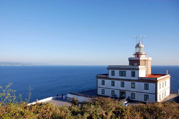 Il faro di Capo Finisterre in Spagna.