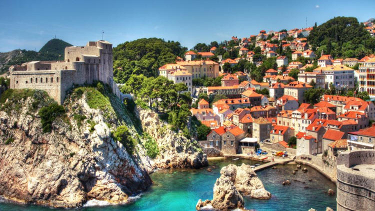 Fortezza di Lovrijenac a Dubrovnik.