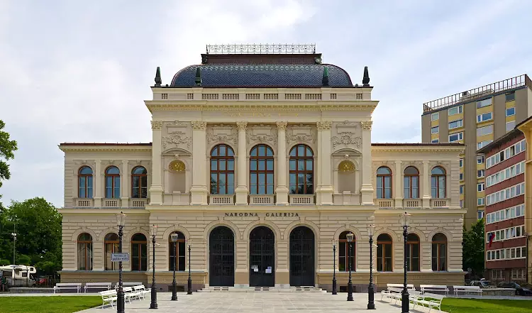 La Galleria Nazionale della Slovenia, tra i musei più importanti a Lubiana.