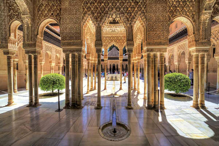 La Alhambra di Granada in Andalusia, Spagna.