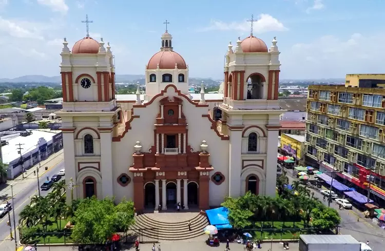 San Pedro Sula, la seconda città in Honduras.