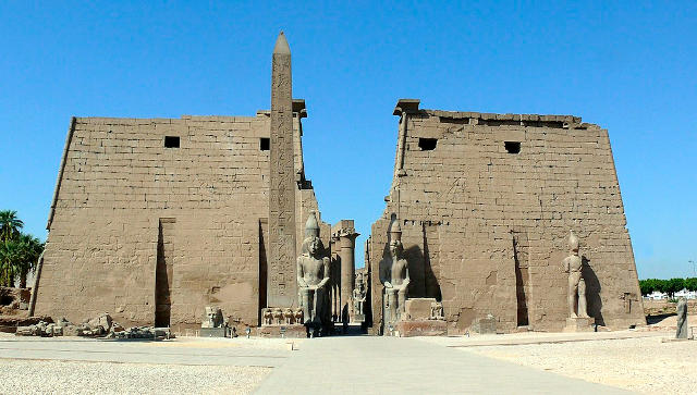 Ingresso del Tempio di Luxor.