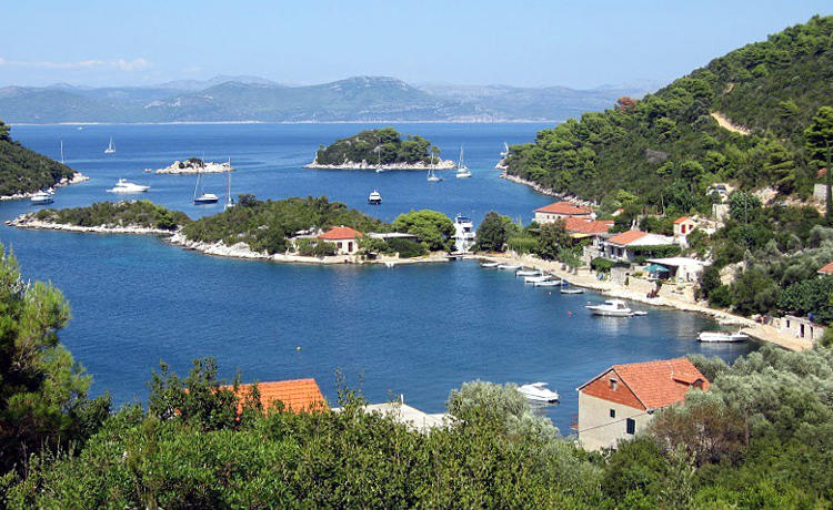 Isola di Mljet Croazia.