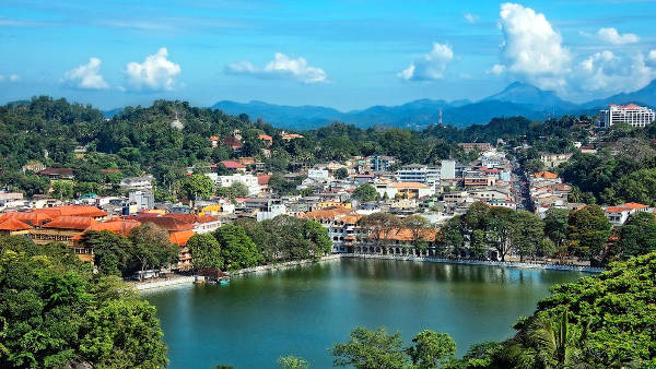 Kandy in Sri Lanka.