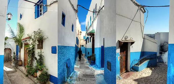 La medievale Kasbah degli Oudaia a Rabat.