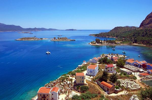 Isola di Kastellorizo, Grecia.
