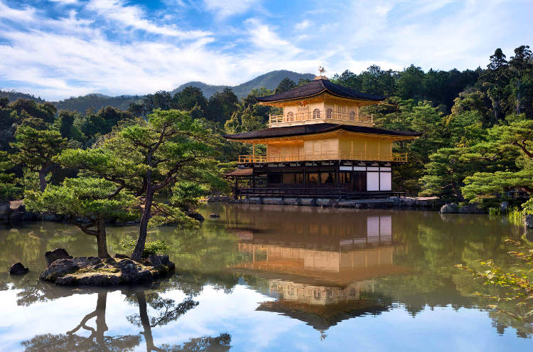 Tempio tradizionale a Kyoto in Giappone.