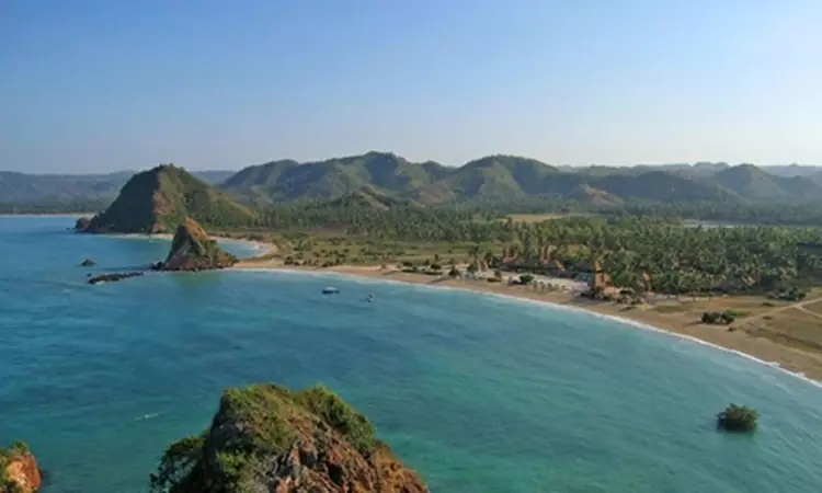 Lombok in Indonesia.