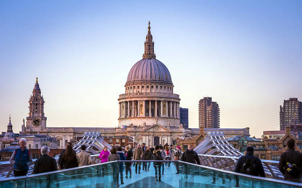 La Cattedrale di Saint Paul è una delle più grandi e famose cattedrali nel mondo.