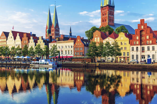 Lubecca, una particolare e bellissima città della Germania.