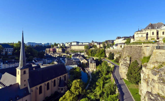 La passeggiata di Chemin de la Corniche, il balcone d'Europa.