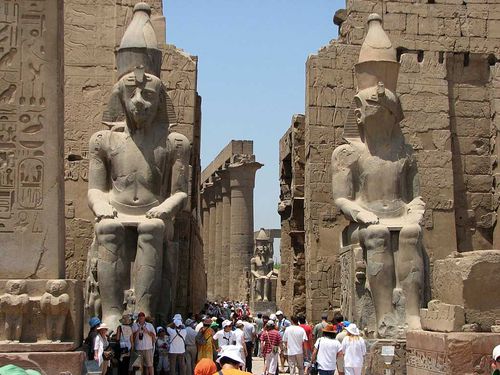 Luxor in Egitto.