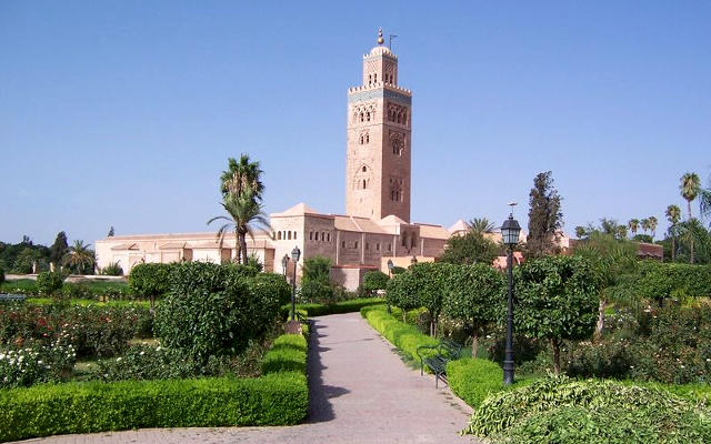 La moschea Koutoubia a Marrakech.