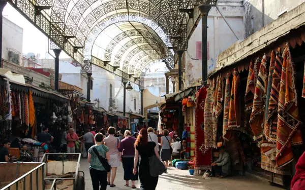 Mercato nella medina di Rabat.