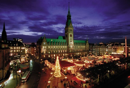 Mercatino natalizio a Vienna.