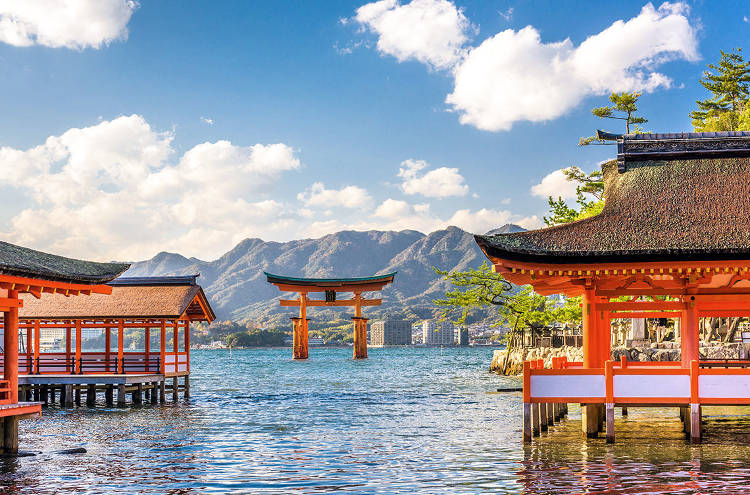 La porta Toorii a Miyajima, uno dei luoghi più belli da visitare in Giappone.