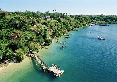 Spiaggia in Kenya
