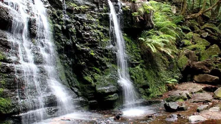 Una delle cascate nel Morton National Park.