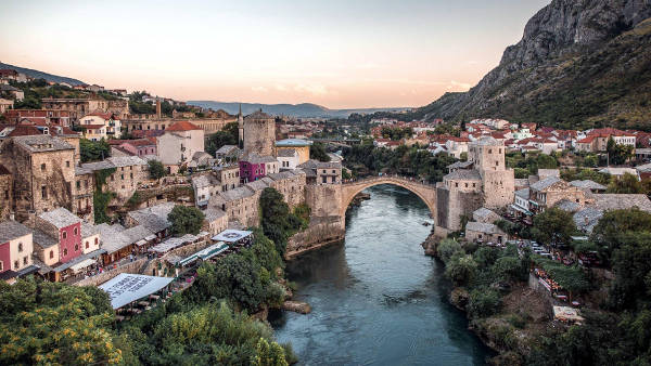 Mostar in Bosnia Erzegovina.