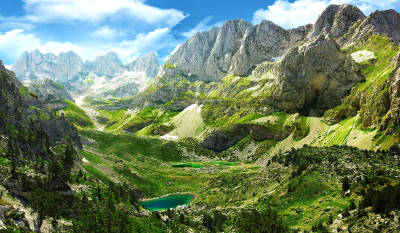 Il parco nazionale di Llogara.