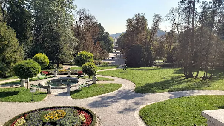 Parco Tivoli, un grande parco pubblico da vedere a Lubiana.